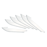 Outdoor Edge Razorsafe Drop-Point Replacement Blades 6 Pack 3"