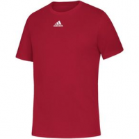 adidas Amplifier Short Sleeve T-shirt - Youth Power Red XL