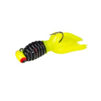 Strike King Mr. Crappie Sausage Head Fishing Lure Tuxedo Black 1/8 OZ