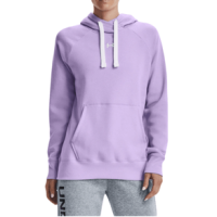 Under Armour Rival Fleece HB Hoodie - Women's Purple Tint / White S