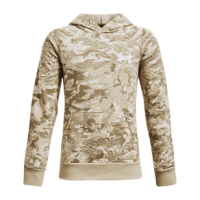 Under Armour Rival Fleece ABC Camo Hoodie - Boys' Khaki Base / White L
