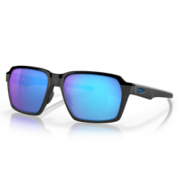 Oakley Parlay Sunglasses Steel / Prizm Sapphire Polarized