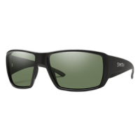 Smith Guides Choice ChromaPop Polarized Sunglasses - Men's Polarized Matte Black / Chromapop Gray Green