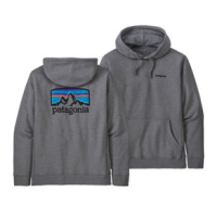 Patagonia Fitz Roy Horizon Uprisal Hoodie - Men's Gravel Heather S