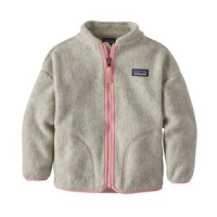Patagonia Cozy-Toasty Jacket - Baby White Wash 18M