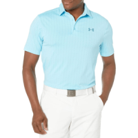 Under Armour Playoff 2.0 Polo - Men's Sky Blue / Blue Flannel M