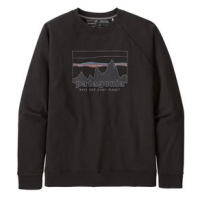 Patagonia '73 Skyline Organic Crew Pullover - Men's Black XS