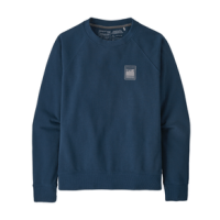 Patagonia Alpine Icon Regenerative Organic Cotton Crew Sweatshirt - Women's Tidepool Blue M
