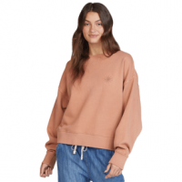 Roxy Dream Of Aloha Pullover Sweater - Women's M Toasted Nut