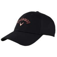 Callaway Liquid Metal Golf Hat - Women's Black / Rose Gold Adjustable