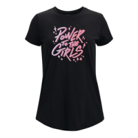 Under Armour Power To The Girls T-Shirt Black M