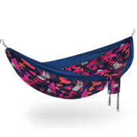 ENO DoubleNest Print Hammock Synthwave / Sapphire Double