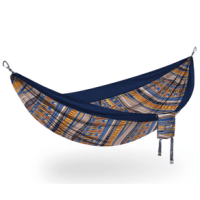 ENO DoubleNest Print Hammock Tundra / Navy Double