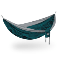 ENO DoubleNest Print Hammock Mountains To Sea / Grey Double