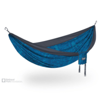 ENO DoubleNest Print Hammock Outside Npf / Charcoal Double