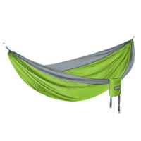ENO DoubleNest Hammock Chartreuse / Grey Double