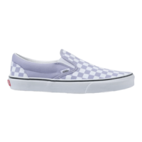 Vans Flocked Leopard Classic Slip-On Shoe - Kids' Languid Lavender / True White 3Y Regular