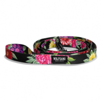 Wolfgang Darkfloral Dog Leash DarkFloral 1" x 6'