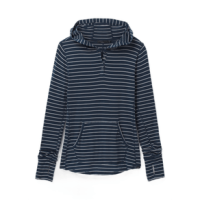 prAna Sol Protect Hoodie - Women's Nautical Stripe L