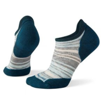 Smartwool PhD Run Light Elite Striped Micro Sock - Women's TWILIGHT BLUE M 1 Pack