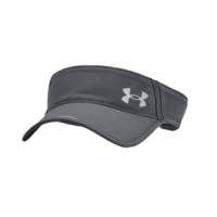 Under Armour Iso-chill Launch Run Visor - Men's Pitch Gray / Pitch Gray / Reflective One Size