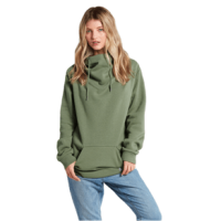 Volcom Walk On By High Neck Hoodie Light Army XL