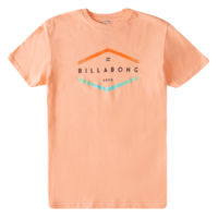 Billabong Entry Short Sleeve T-shirt - Boys' M Light Peach