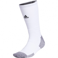 adidas 5-Star Team Cushioned Crew Sock White / Black L 2 Pack