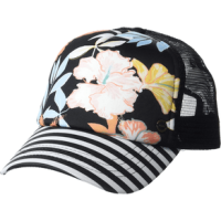 Roxy Beautiful Morning Trucker Hat - Women's Anthracite Island Vibes One Size