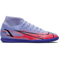 Nike Mercurial Superfly 8 Club KM Indoor Soccer Shoe Light Thistle / Metallic Silver 11.5 M/13 W REGULAR