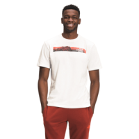 The North Face Short Sleeve Logo Play Tee - Men's Vintage White M