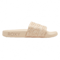 Roxy Slippy Jute Sandal - Women's 8 Cream Regular