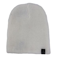Chaos Trouble Rib Cuff Beanie - Women's Cream White One Size