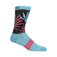 Giro Comp Racer High Rise Sock - Men's Screaming Teal / Neon Pink Palms S