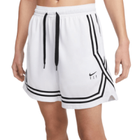 Nike Fly Crossover Basketball Short - Women's White / Black XS 8" Inseam