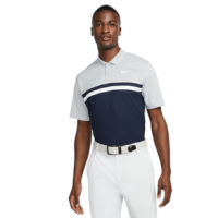 Nike Dri-FIT Victory Golf Polo - Men's Light Smoke Grey / Obsidian / White / White M