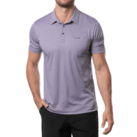 TravisMathew Spooner Lake Golf Polo - Men's Mulled Grape M