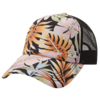 Billabong Heritage Mashup Trucker Hat - Women's Antique Black One Size