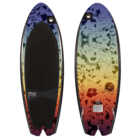 Liquid Force Rocket Wakesurf Board Red / Yellow / Blue 5'4"