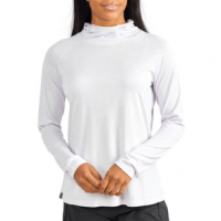 Free Fly Apparel Bamboo Lightweight Hoody - Women's L Washed Orchid