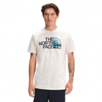 The North Face Short Sleeve Half Dome Tee Shirt - Men's Gardenia White S
