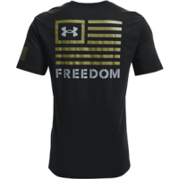 Under Armour Freedom Banner T-Shirt - Men's Black / Steel XXL