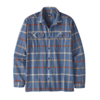 Patagonia Long-sleeve Midweight Fjord Flannel Shirt - Men's Brisk / Dolomite Blue L