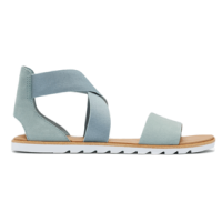 Sorel Ella II Sandal - Women's Crushed Blue / Cinder Grey 8 Regular