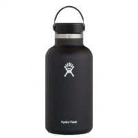 Hydro Flask Standard Mouth 64 Oz Insulated Water Bottle 64 oz Black