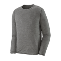 Patagonia Capilene Cool Lightweight Long-Sleeved Shirt - Men's Forge Grey / Feather Grey X-Dye XS