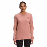 The North Face Long Sleeve Brand Proud Tee - Women's XL Rose Dawn