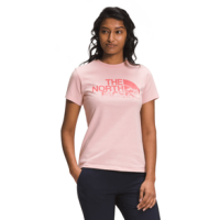 The North Face Short Sleeve Logo Play Tee - Women's Rose Tan L