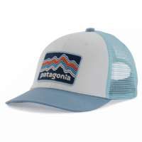 Patagonia Trucker Hat - Youth Ridge Rise Stripe / Light Plume Grey One Size