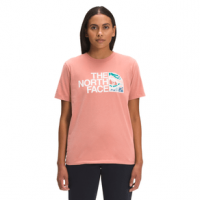 The North Face Half Dome Short Sleeve T-Shirt - Women's XL Rose Dawn